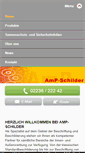 Mobile Screenshot of amp-schilder.at